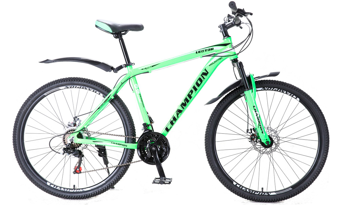 Фотографія Велосипед Champion Lector 29" 2021, розмір L, Зелений
